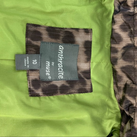 Anthracite by Muse allweather leopard print jacket - Picture 4 of 8